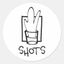Search for shots stickers Black