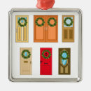 Search for red door christmas tree decorations Green