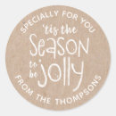 Search for rustic christmas stickers Handmade