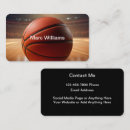 Search for basketball business cards Team