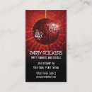 Search for mirror business cards Disco ball