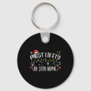 Search for party hat key rings Santa