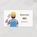 Search for bricklayer business cards Tradesman
