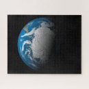 Search for earth puzzles Black background