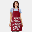Search for girl chef aprons Women