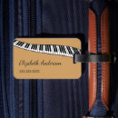 Search for piano luggage tags Pianist