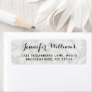 Search for accent return address labels Chic