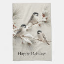 Search for chickadee tea towels Birds