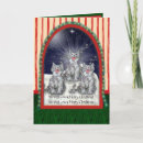 Search for singing cats christmas cards Whimsical