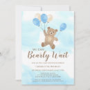 Search for boy teddy bear invitations Cub