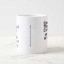 Search for decorative jumbo mugs Motivational