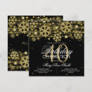 Search for winter 40th birthday invitations Elegant