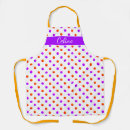 Search for purple polka dots aprons Baking