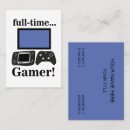 Search for gamer business cards Modern