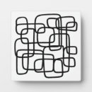 Search for lines plaques Black and white