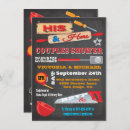 Search for his and her shower invitations Tools