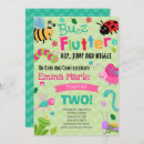 Search for creepy crawly invitations For kids