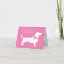 Search for dachshund note cards Puppy
