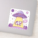 Search for purple alien stickers Cute