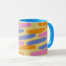 Search for colourful abstract design mugs Vibrant