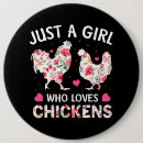 Search for cute rooster badges Farmer