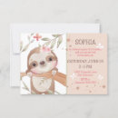 Search for sloth birthday invitations Funny