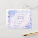 Search for purple save the date postcards Lilac