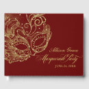 Search for masquerade guest books Venetian mask