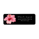 Search for hibiscus return address labels Chic