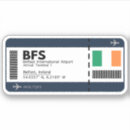 Search for ireland travel stickers Belfast