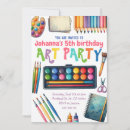 Search for artistic paint invitations Watercolor