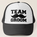 Search for funny groom to be hats Moustache