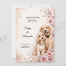 Search for dog wedding invitations Cute