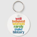 Search for empowerment round key rings Feminist
