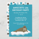 Search for walrus invitations For kids