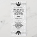Search for art deco wedding programs Roaring twenties