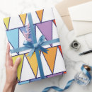 Search for colorful christmas wrapping paper Geometric