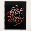 Search for girl boss planners Typography