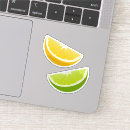 Search for lime slice stickers Lemon