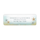 Search for starfish beach return address labels Tropical