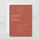 Search for modern blush terracotta invite wedding wedding invitations Minimalist