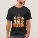 Search for golden retriever halloween tshirts Dog