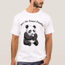 Search for a giant panda tshirts Cute