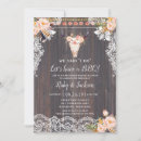 Search for floral i do bbq invitations Wood
