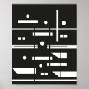 Search for black and white geometric pattern posters Shapes