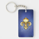 Search for fleur de lys key rings French