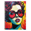Search for pop art girl notebooks Comic