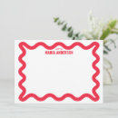 Search for red note cards Hand drawn