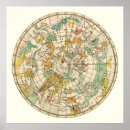 Search for sky maps posters Chart