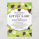 Search for ladybug baby shower invitations Modern